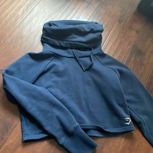 GYMSHARK crop hoodie